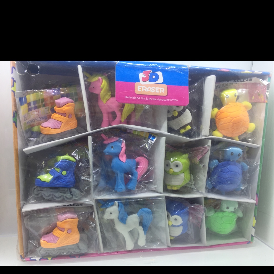 Mix erasers