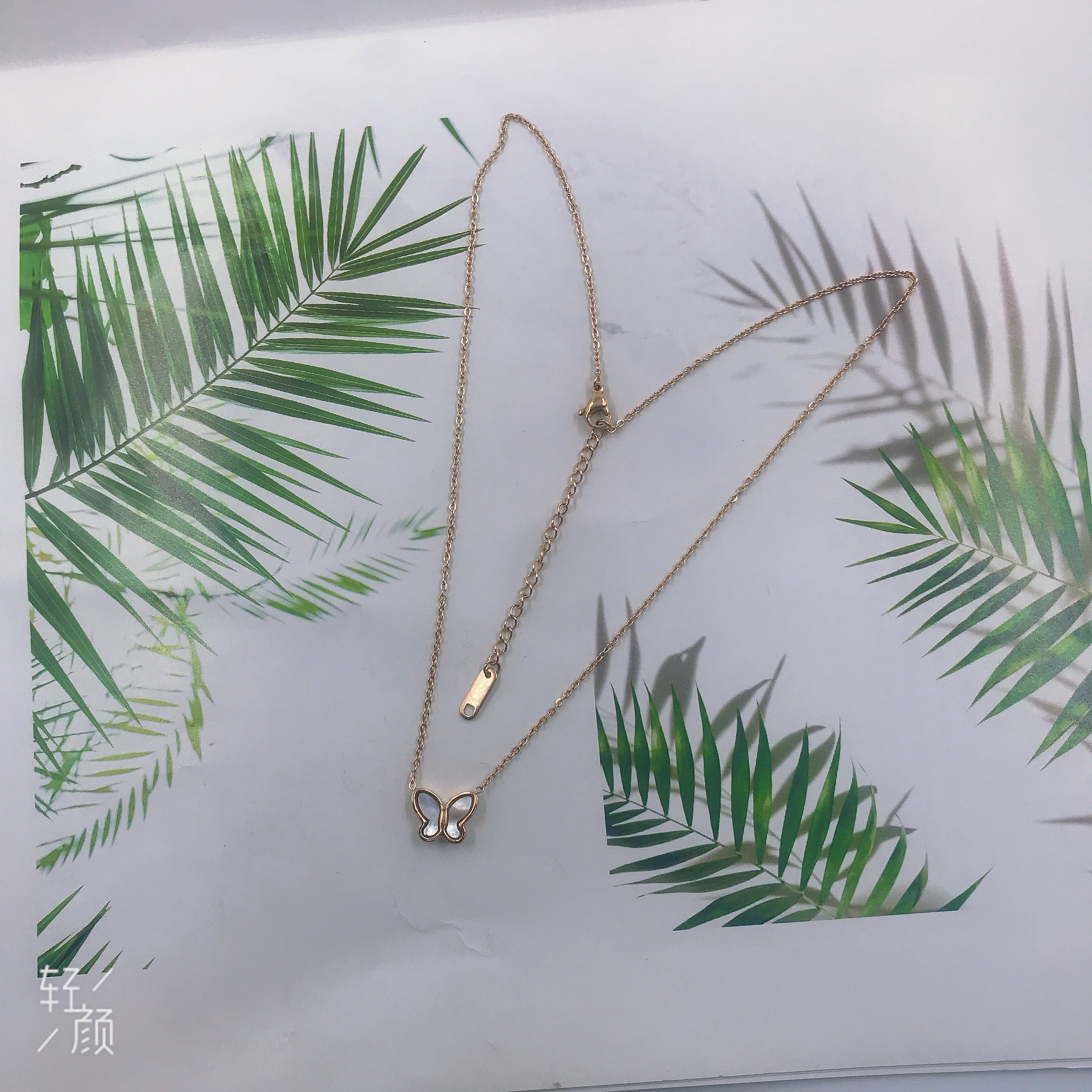 不锈钢钛钢饰品颈链项链毛衣链流行服装百搭款详情图13