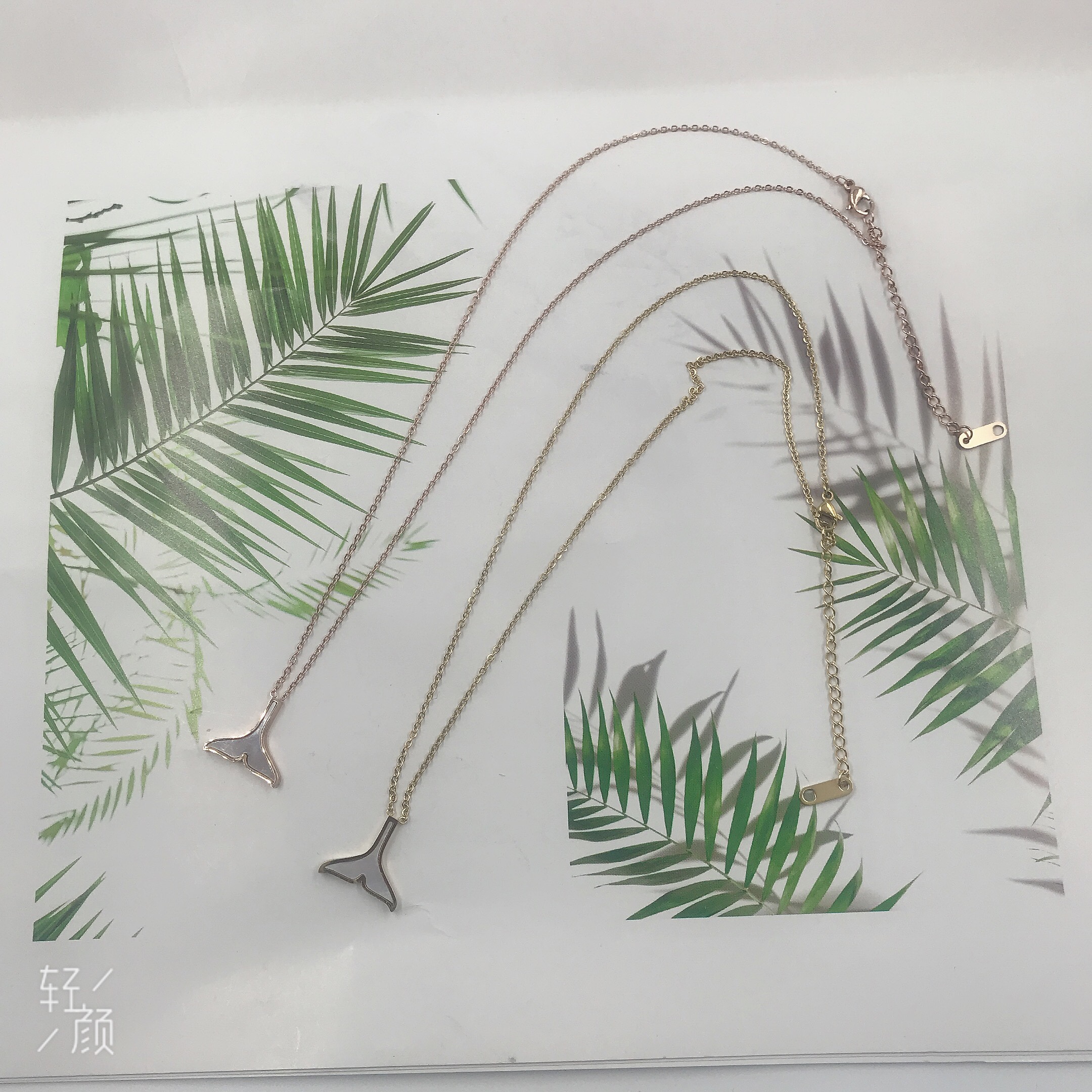 001不锈钢钛钢饰品项链颈链毛衣链流行服装百搭配饰详情图20