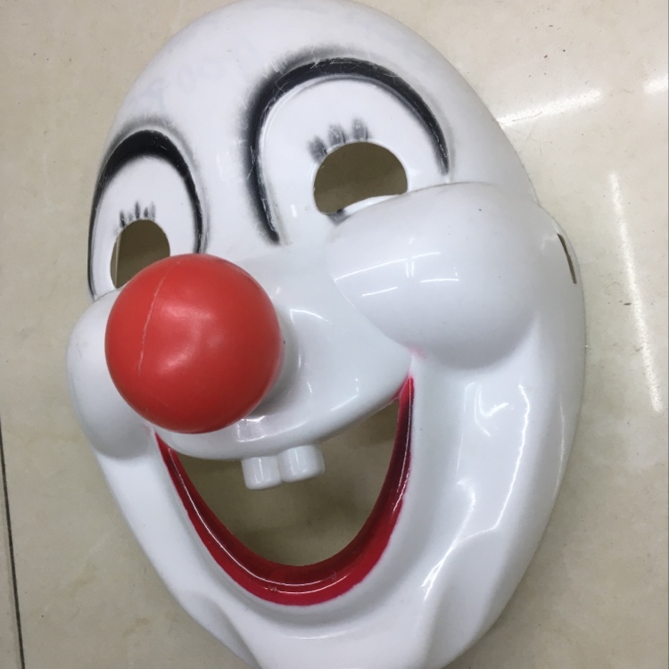 注塑面具小丑面具面具派对舞会面具产品图