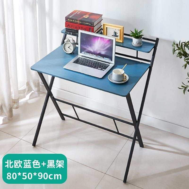 电脑桌书桌简易台式可折叠家用卧室简约小型学生写字桌办公小桌子详情图4