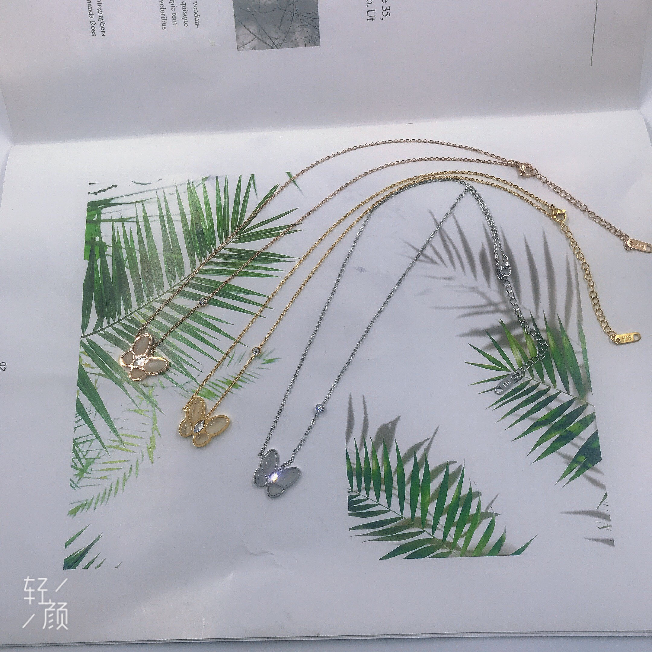 不锈钢钛钢饰品颈链项链毛衣链流行服装百搭款详情图7