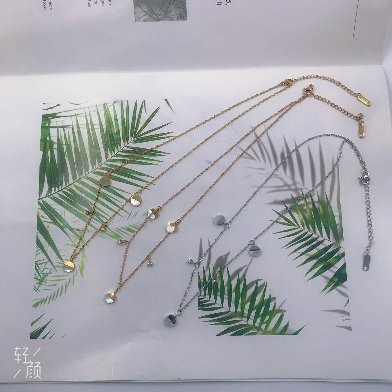 不锈钢钛钢项链颈链毛衣链经典著作流行服饰百搭款