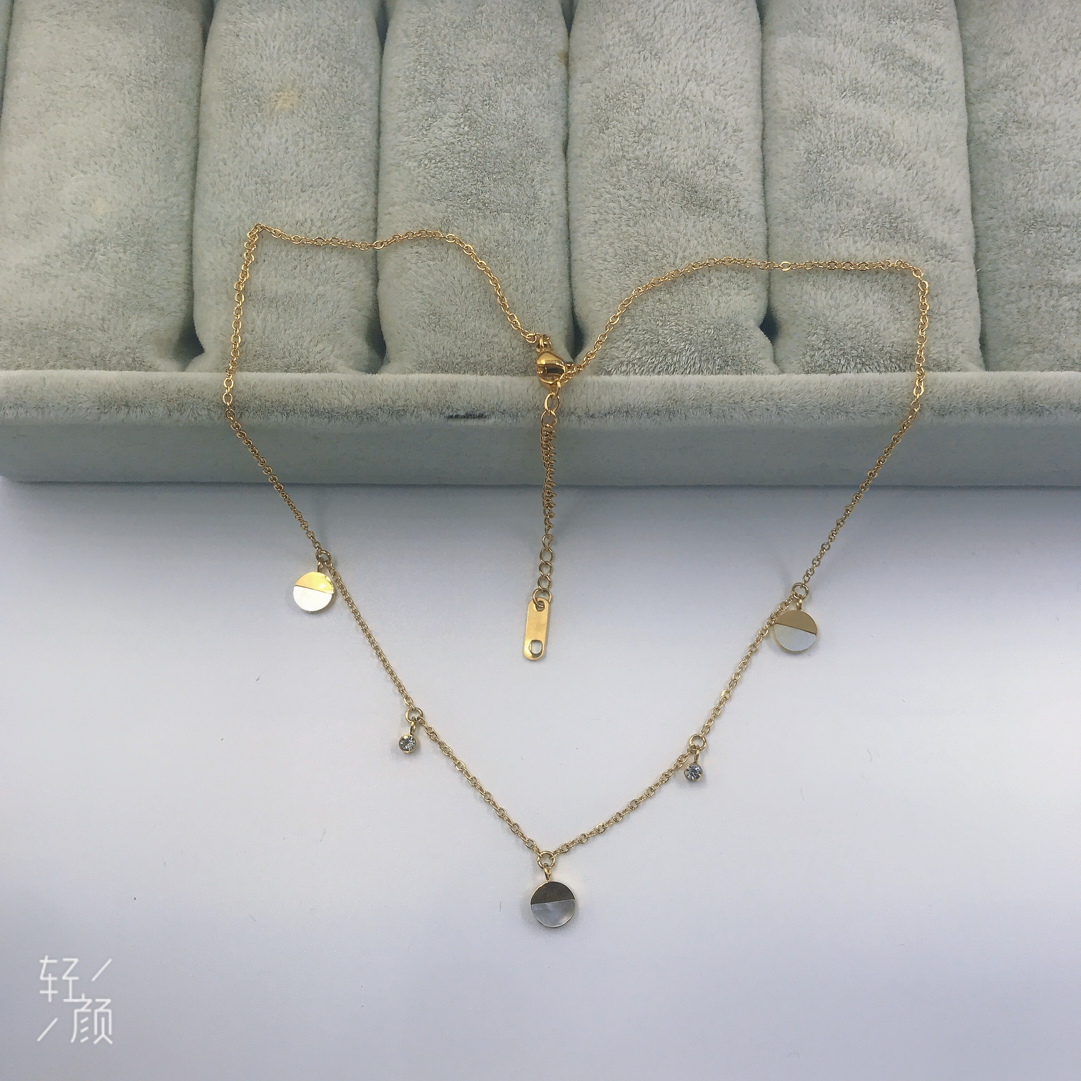 钛钢不锈钢经典项链颈链毛衣链流行服饰百搭款详情图13