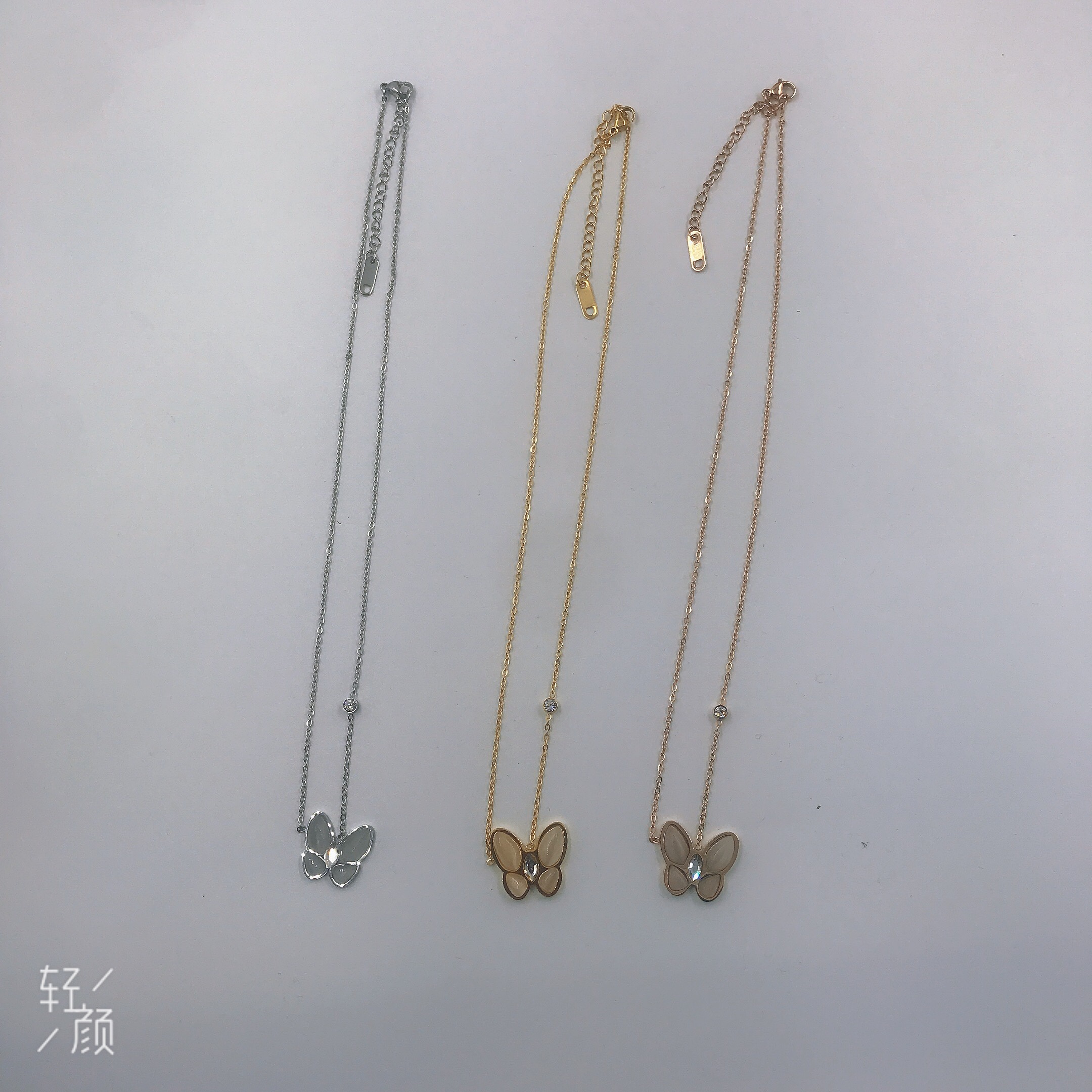 不锈钢钛钢饰品颈链项链毛衣链流行服装百搭款详情图8