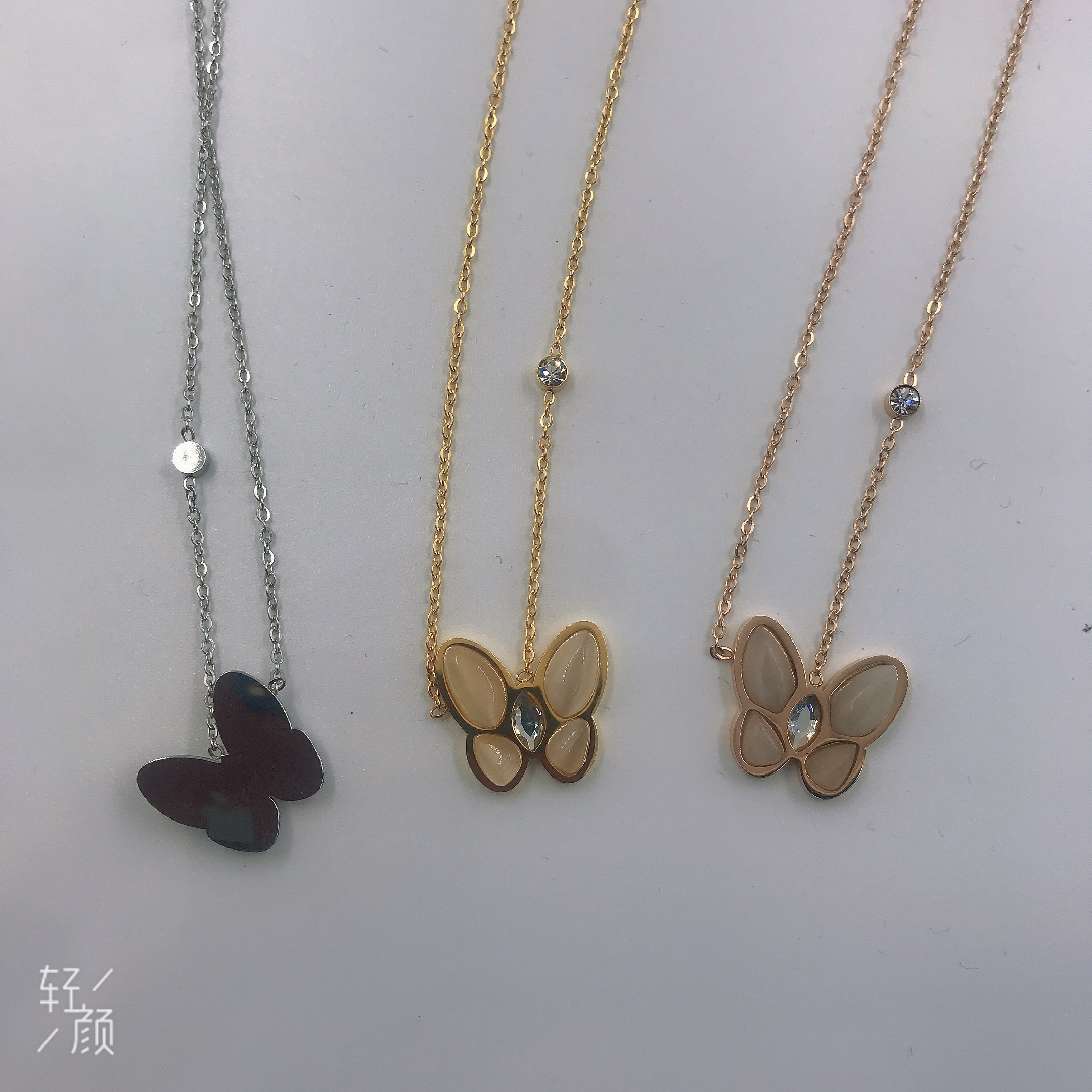 不锈钢钛钢饰品颈链项链毛衣链流行服装百搭款详情图9