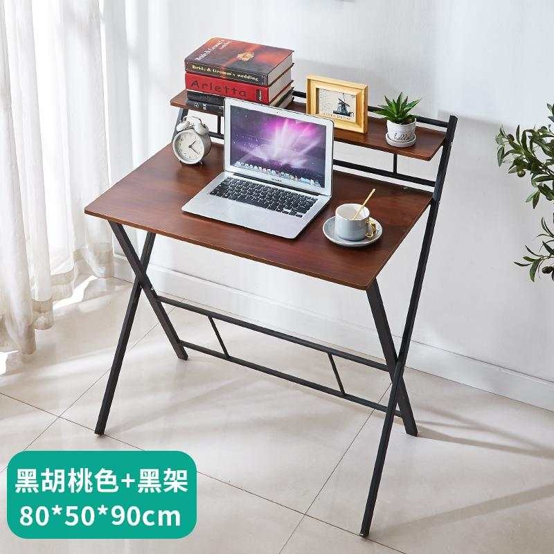 电脑桌书桌简易台式可折叠家用卧室简约小型学生写字桌办公小桌子详情图1