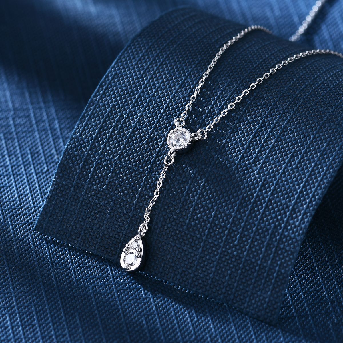 Anton Head Wolf S925 sterling silver Niche design Instagram teardrop Women's Necklace, free shipping starting from one piece