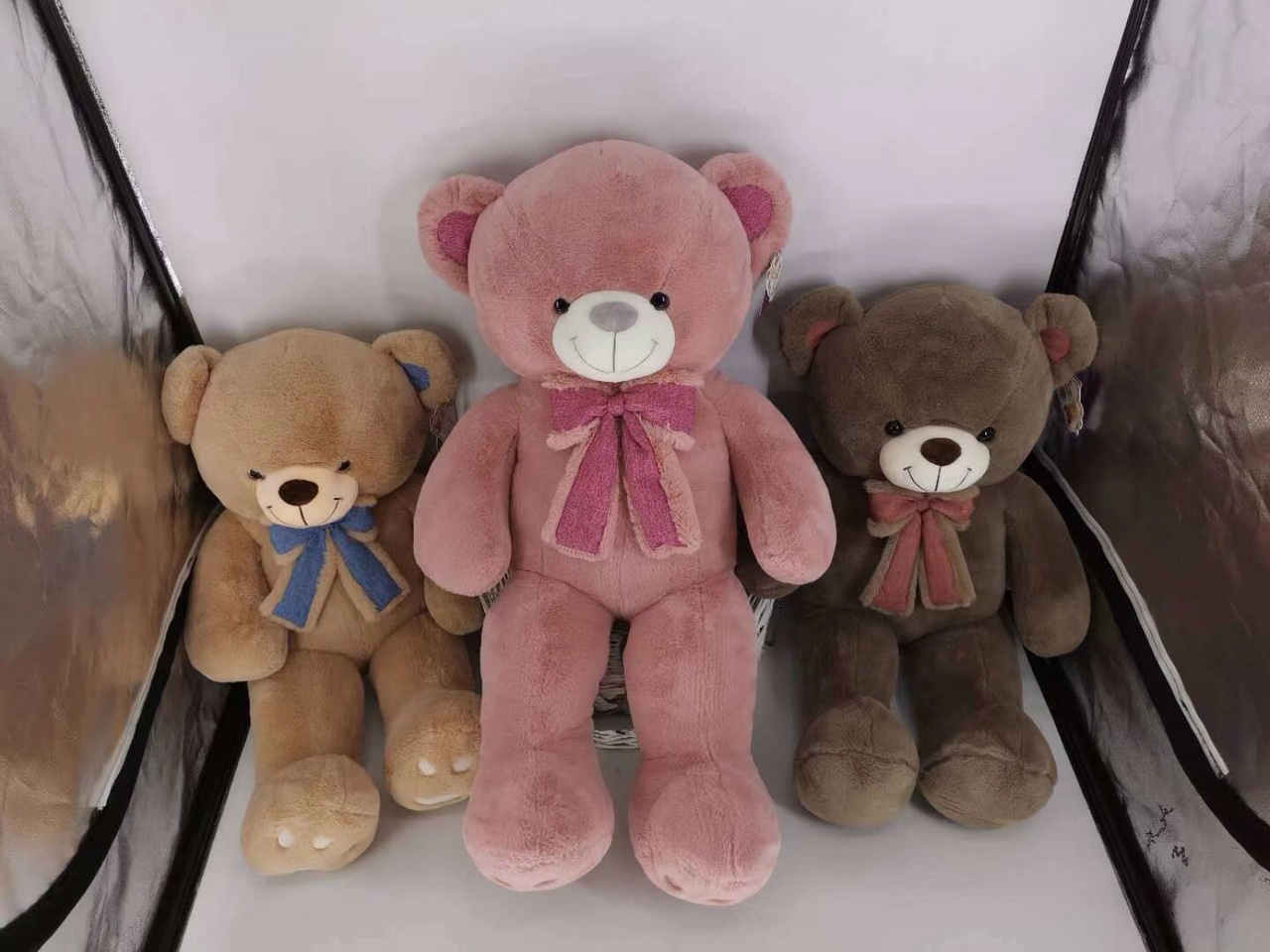 ins Korean style cute cartoon doll foot embroidered bear gift