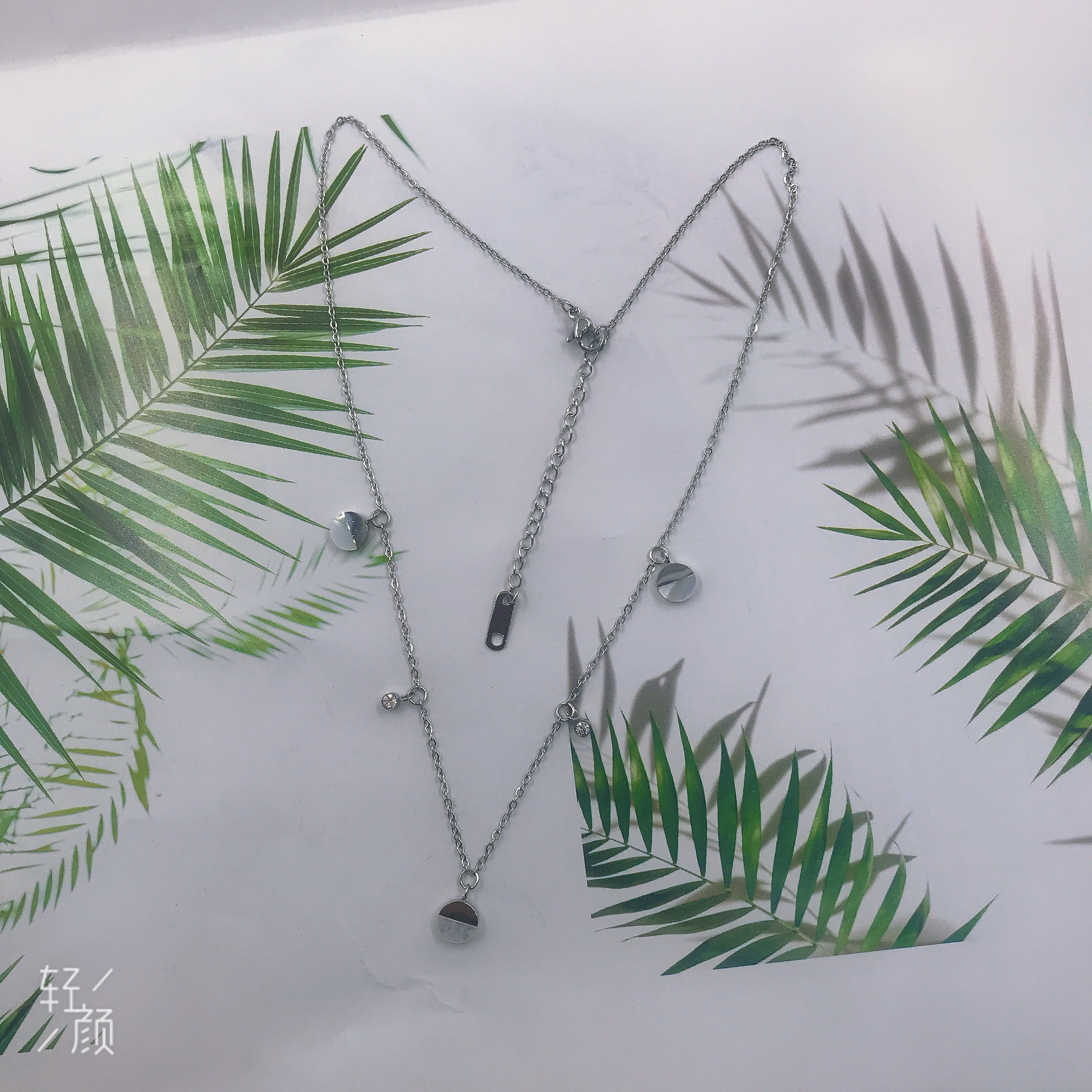 不锈钢钛钢项链颈链毛衣链经典著作流行服饰百搭款详情图8