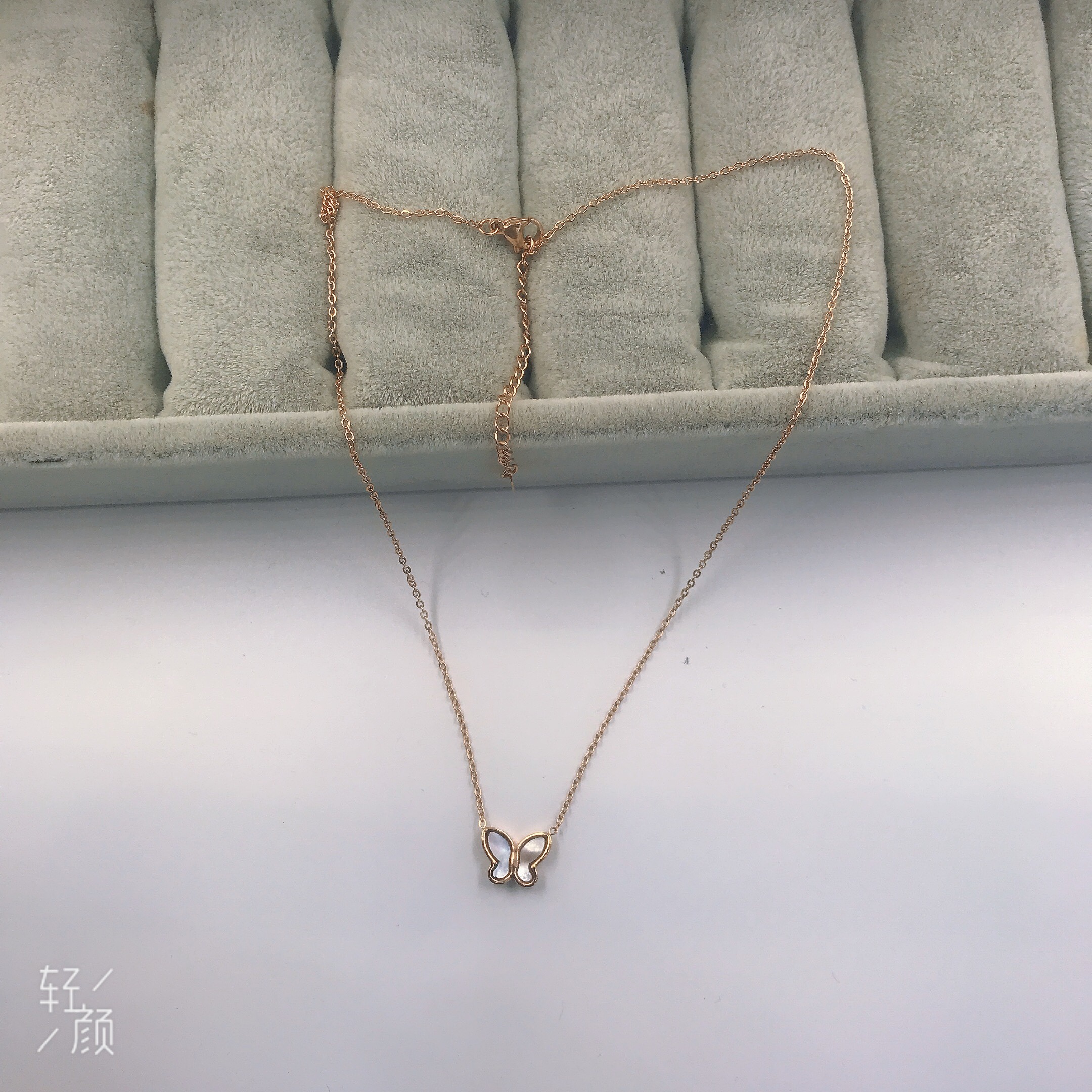 不锈钢钛钢饰品颈链项链毛衣链流行服装百搭款详情图12