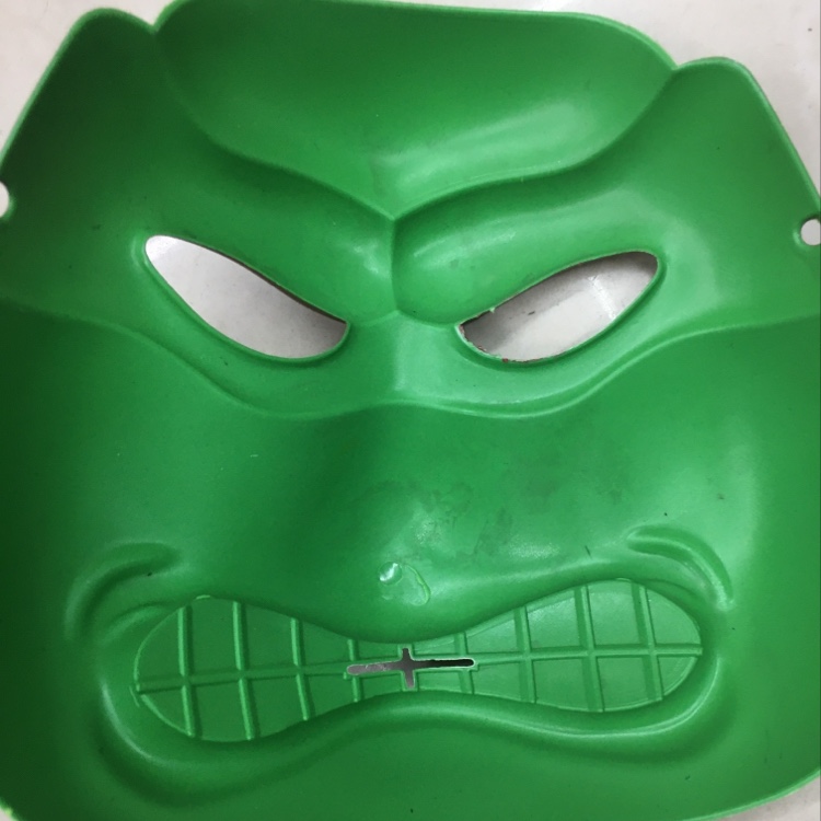 注塑面具忍者神龟面具面具派对舞会面具细节图