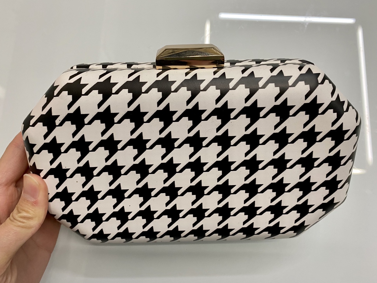 Banquet bag Banquet bag with a bag, plover, checkered bag, tin box bag thumbnail