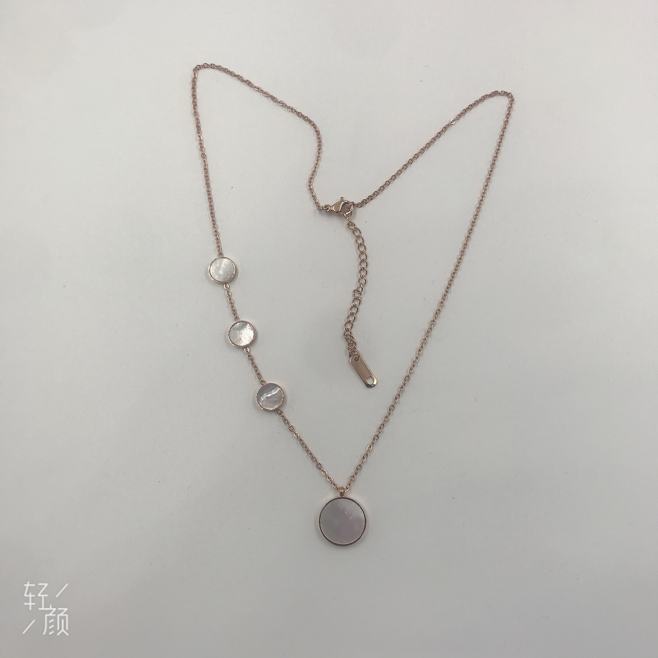 不锈钢钛钢项链颈链毛衣链经典著作流行服饰百搭款详情图15