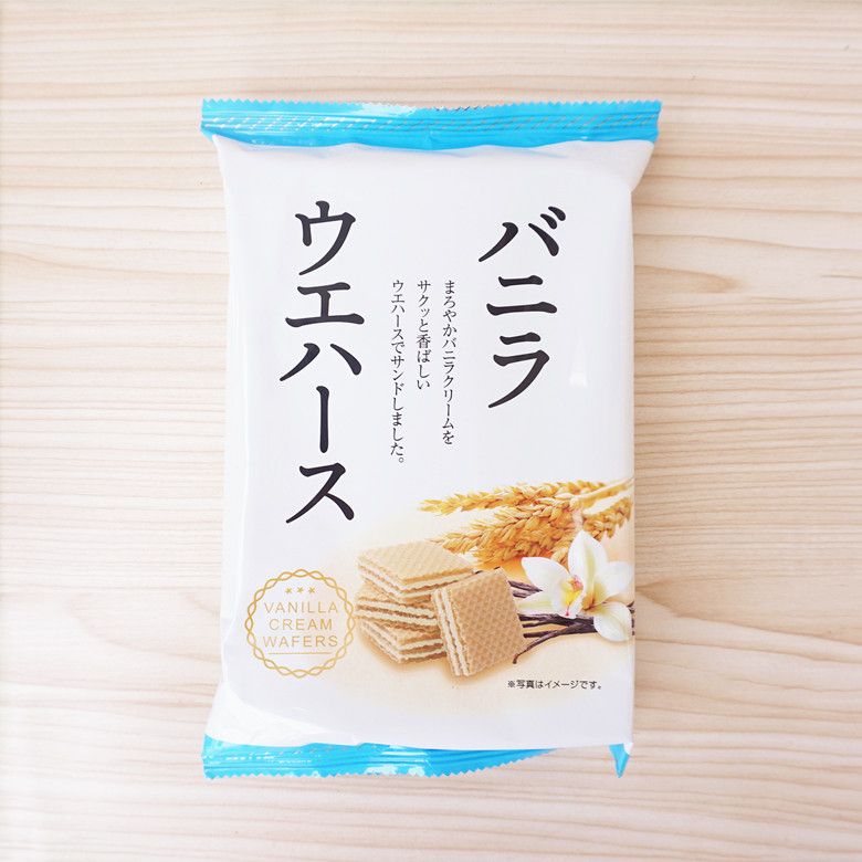 Miura Crepe cookies vanilla milk wafer 75g thumbnail