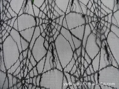 Creative spider web fabric, high-quality polyester knitted summer hats, sun-protective curtains, factory direct sales detail image 3