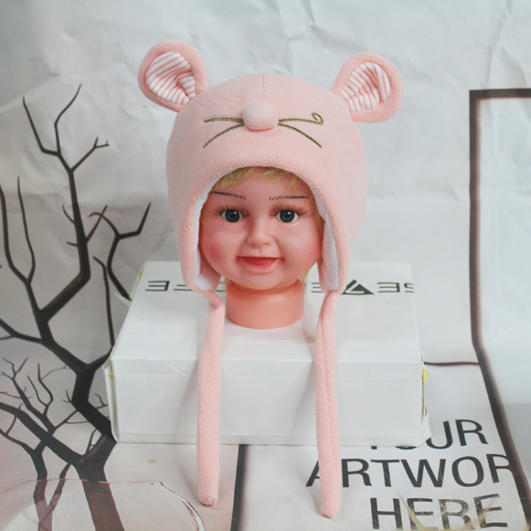 Kalimei Bear Hat Winter Baby Hat For Babies 4-18 Months Item Picture