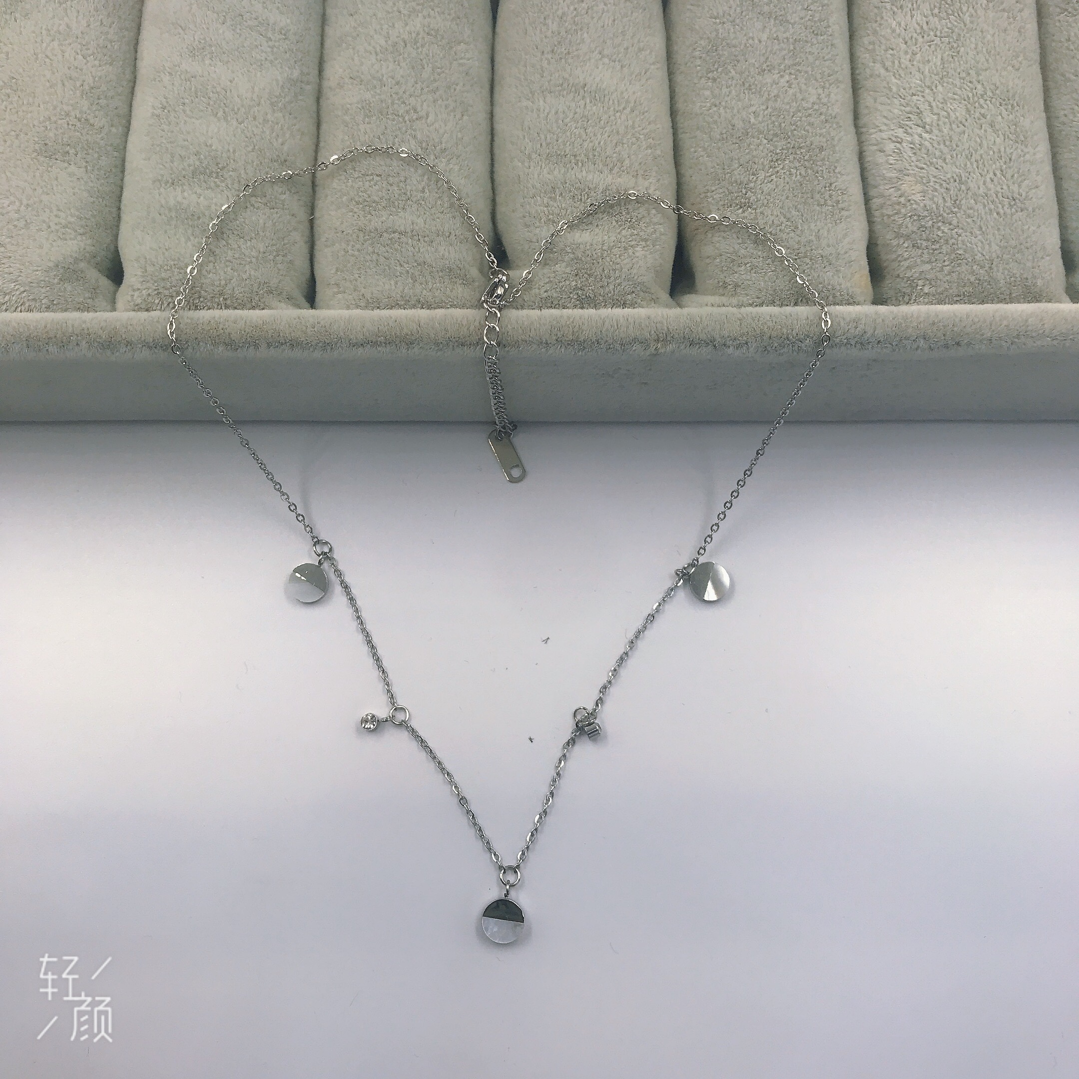 钛钢不锈钢经典项链颈链毛衣链流行服饰百搭款详情图11