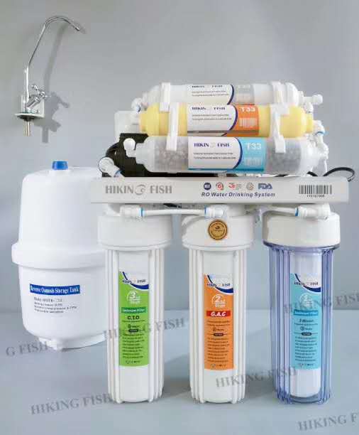 净水器  反渗透白底实物图