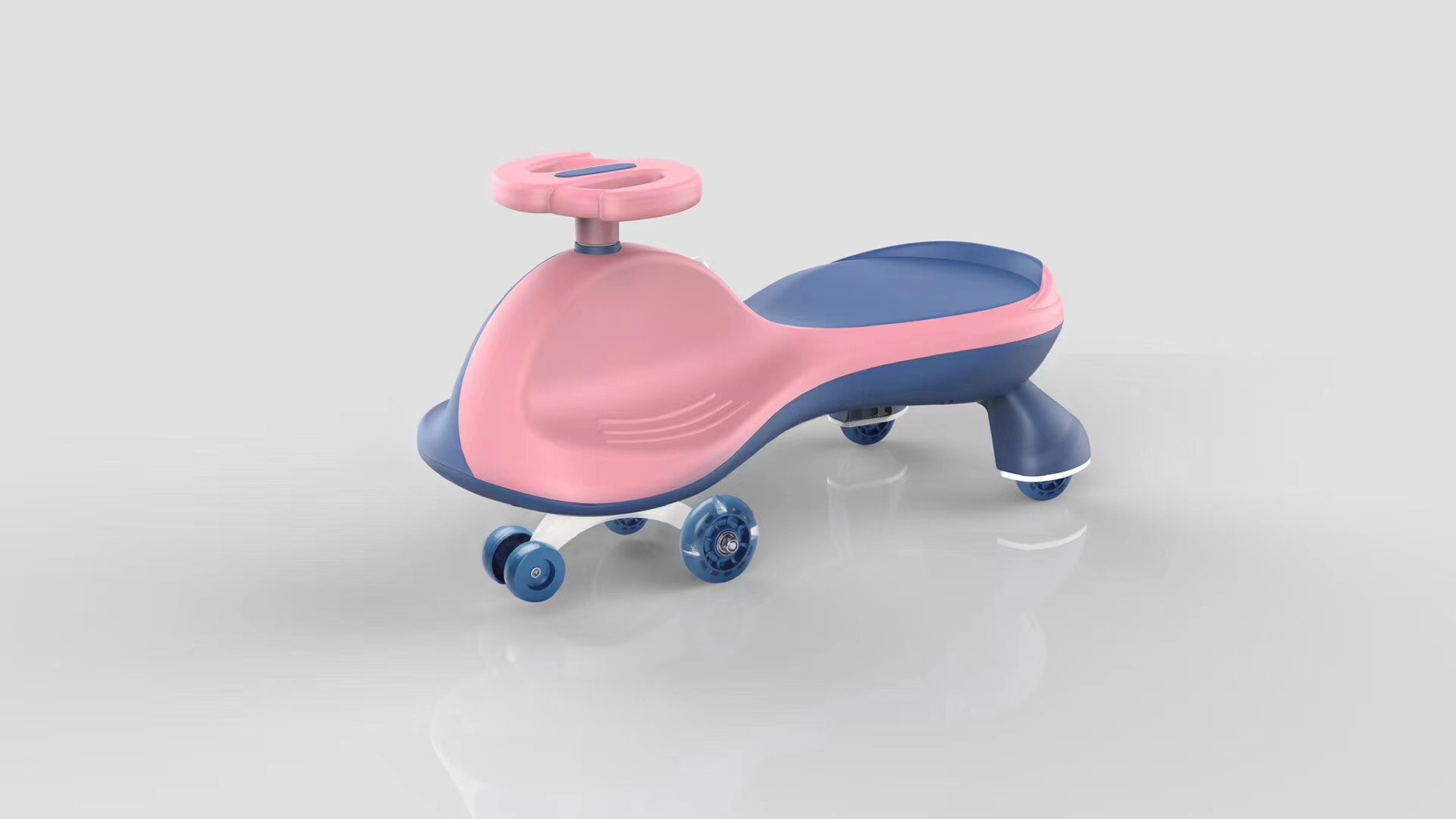 拼色扭扭车玩具车细节图