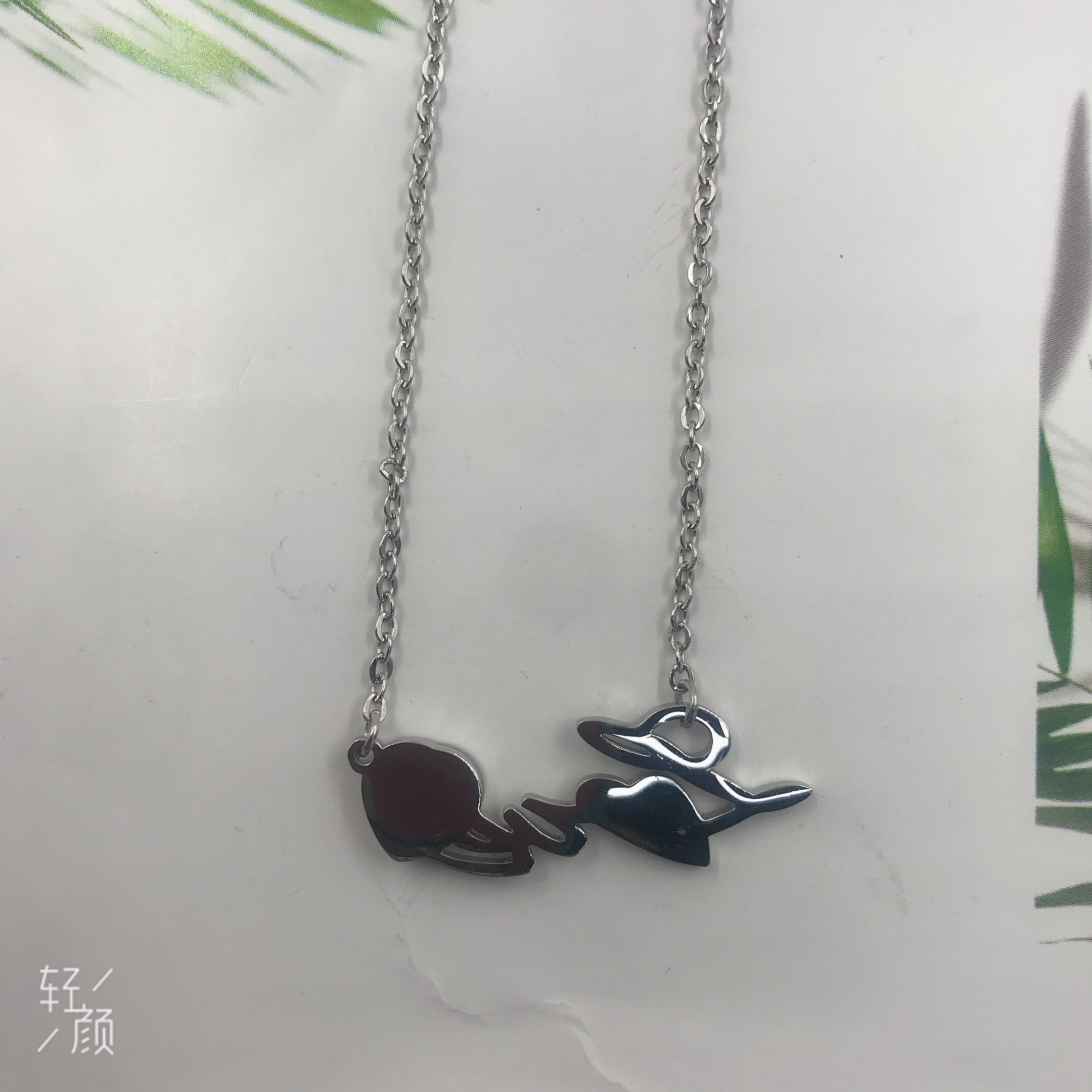 001不锈钢钛钢饰品项链颈链毛衣链流行服装百搭配饰详情图3