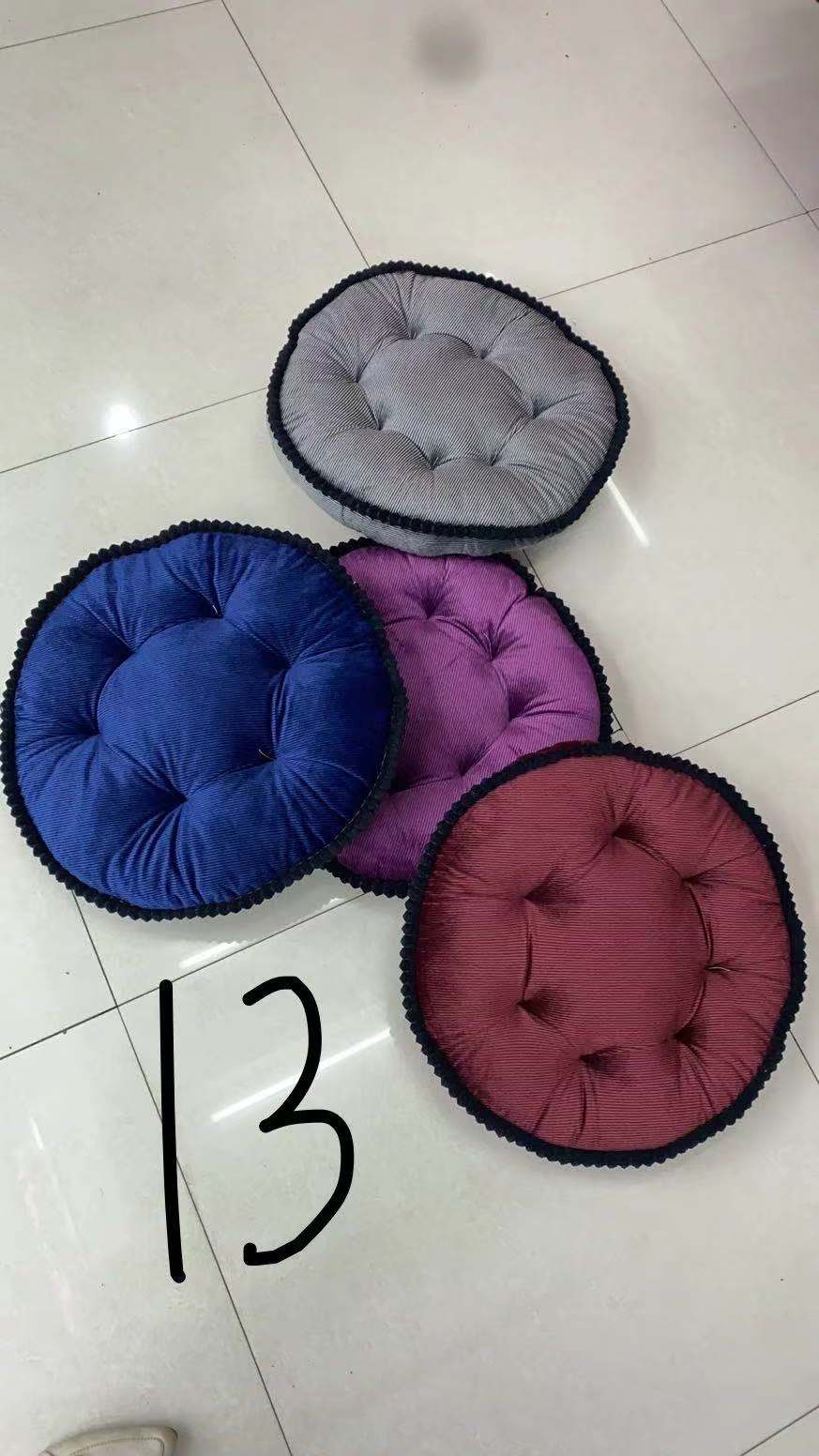 新款圆形坐垫椅垫多色可选