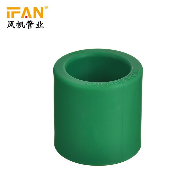 Ifan Wholesale Ppr Water Pipe Fittings Hot Melt Pipe Fittings Green Quarter 20 Six Quarter 25 Elbow Direct Tee Specification drawing