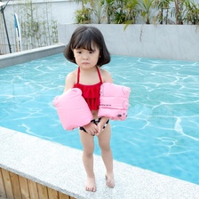 儿童水袖麻布滚筒水袖粉色