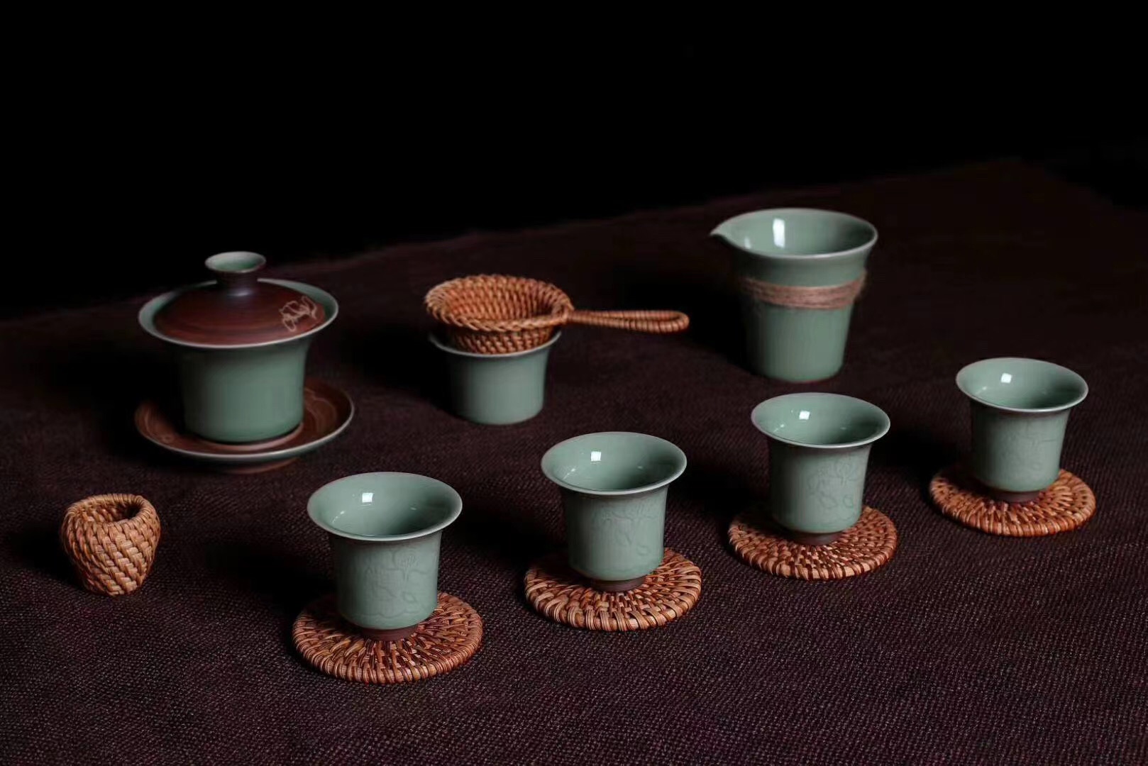 New celadon, YE, authentic Longquan! "LI!" Artwork grade factory direct sales, wholesale and retail, in stock, offline physical store. Consult before placing an order Specification image