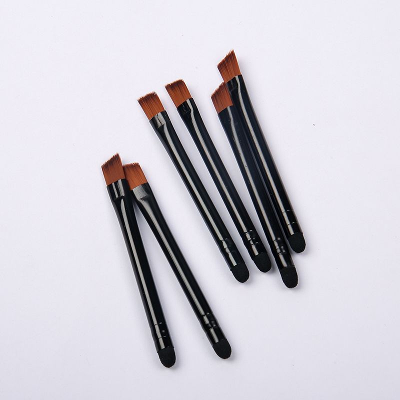 Eyeshadow brush, double-headed latex sponge eyeshadow stick, multi-color customized blending brush, eye makeup brush, retouching and beauty tools Item Picture
