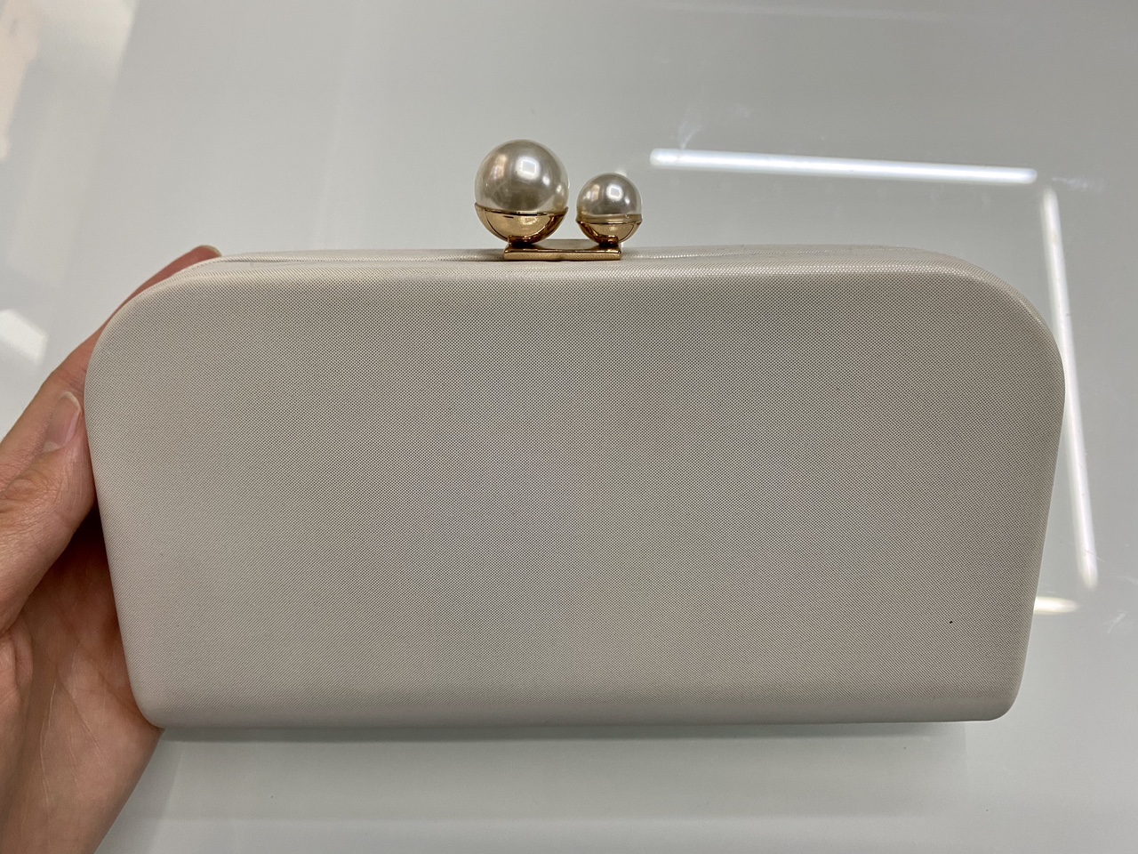 Hardware bag, iron frame bag, chain bag, evening bag, bag in hand, dinner bag, banquet bag thumbnail