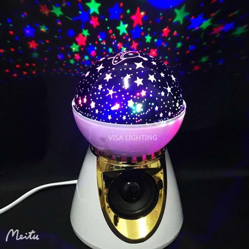 Amazon's best-selling small ball starry sky projection lamp, rotating USB ocean projector, birthday gift, night light Specification image