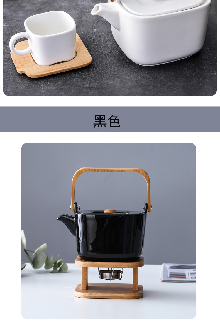 日式陶瓷茶壶水果花草茶具咖啡壶家用北欧风格下午茶详情图15
