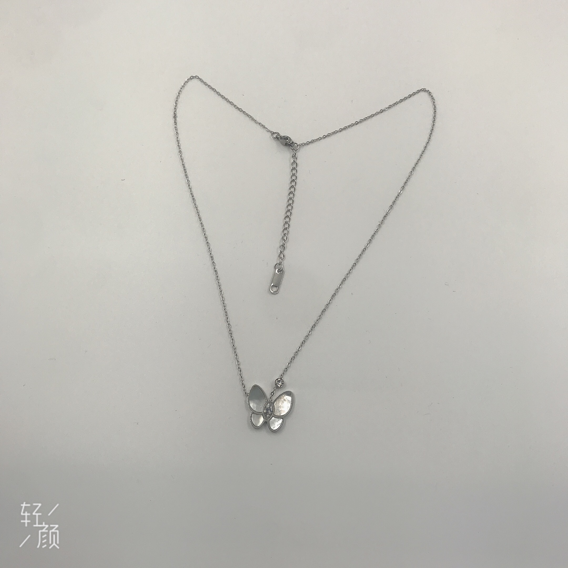 不锈钢钛钢饰品颈链项链毛衣链流行服装百搭款详情图4