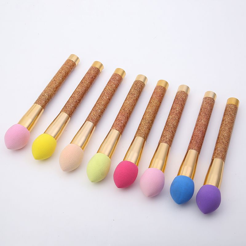 Foundation brush, blush brush, loose powder brush, honey brush, latex brush set, beauty tool manufacturer wholesale Specification image