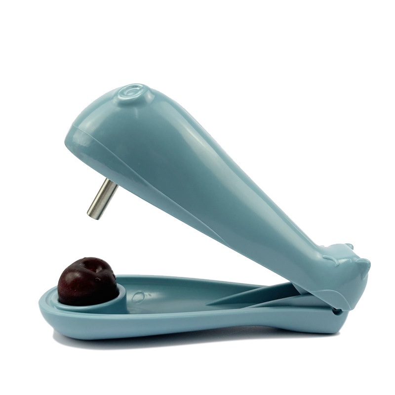 Hippopotamus cherry pitter, stainless steel red date and cherry pitter, vegetable cutter, kitchen tools detail image 2
