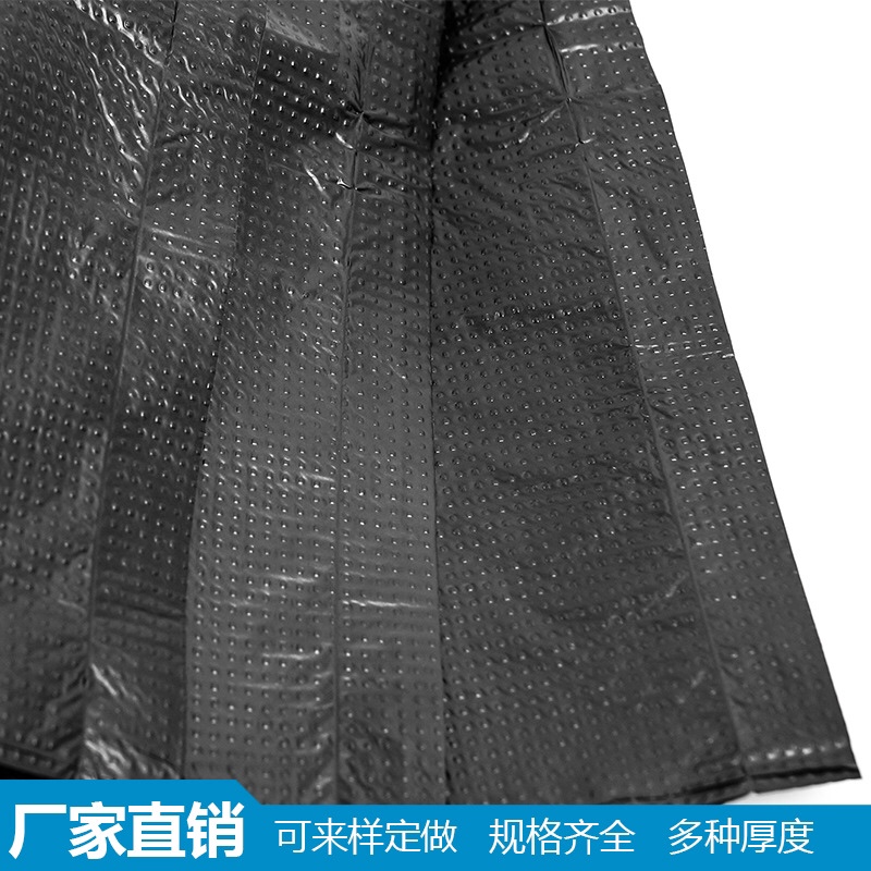 垃圾袋超市商场购物袋手提家用黑色垃圾袋一次性背心塑料袋产品图