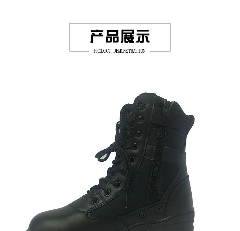 Factory direct sales of outdoor hiking shoes, training shoes, high-top shoes, men's and women's desert boots. One-piece consignment detail image 3