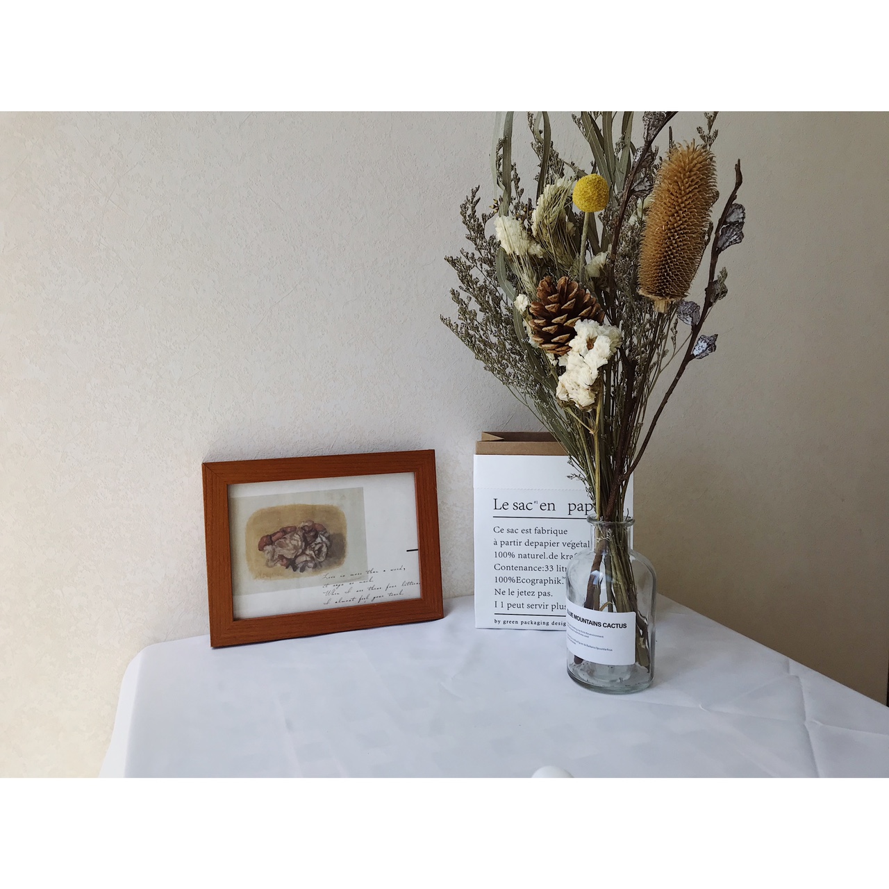 MDF 相框 ins 木质