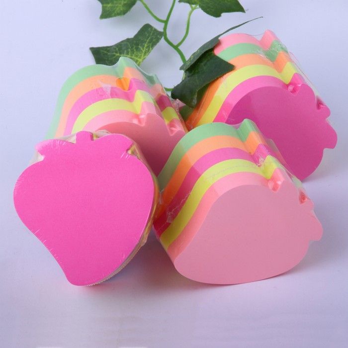 Factory direct fluorescent multilayer sandwich post-it notes for student stationery can be customized details Picture