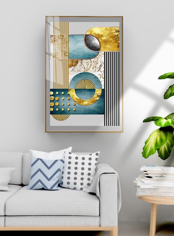 Decorative Painting Porch Painting Hotel Decorative Painting Specification drawing