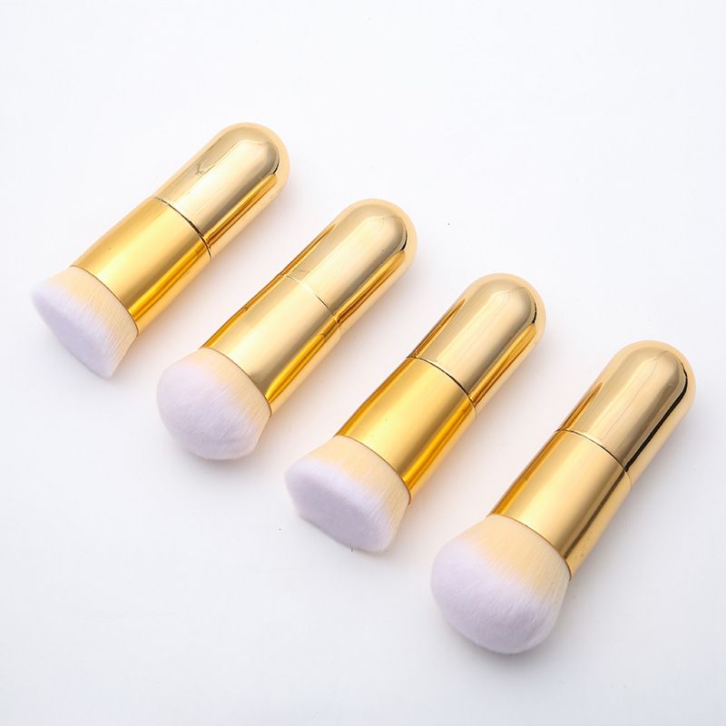 Factory direct sales of beauty tools: mini portable chubby makeup brush, comfortable soft-bristled foundation brush, setting powder brush Application Scenario