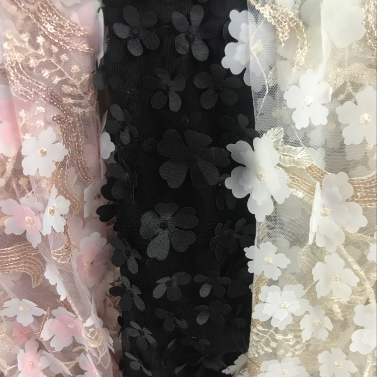 Laser Embroidery Black details Picture
