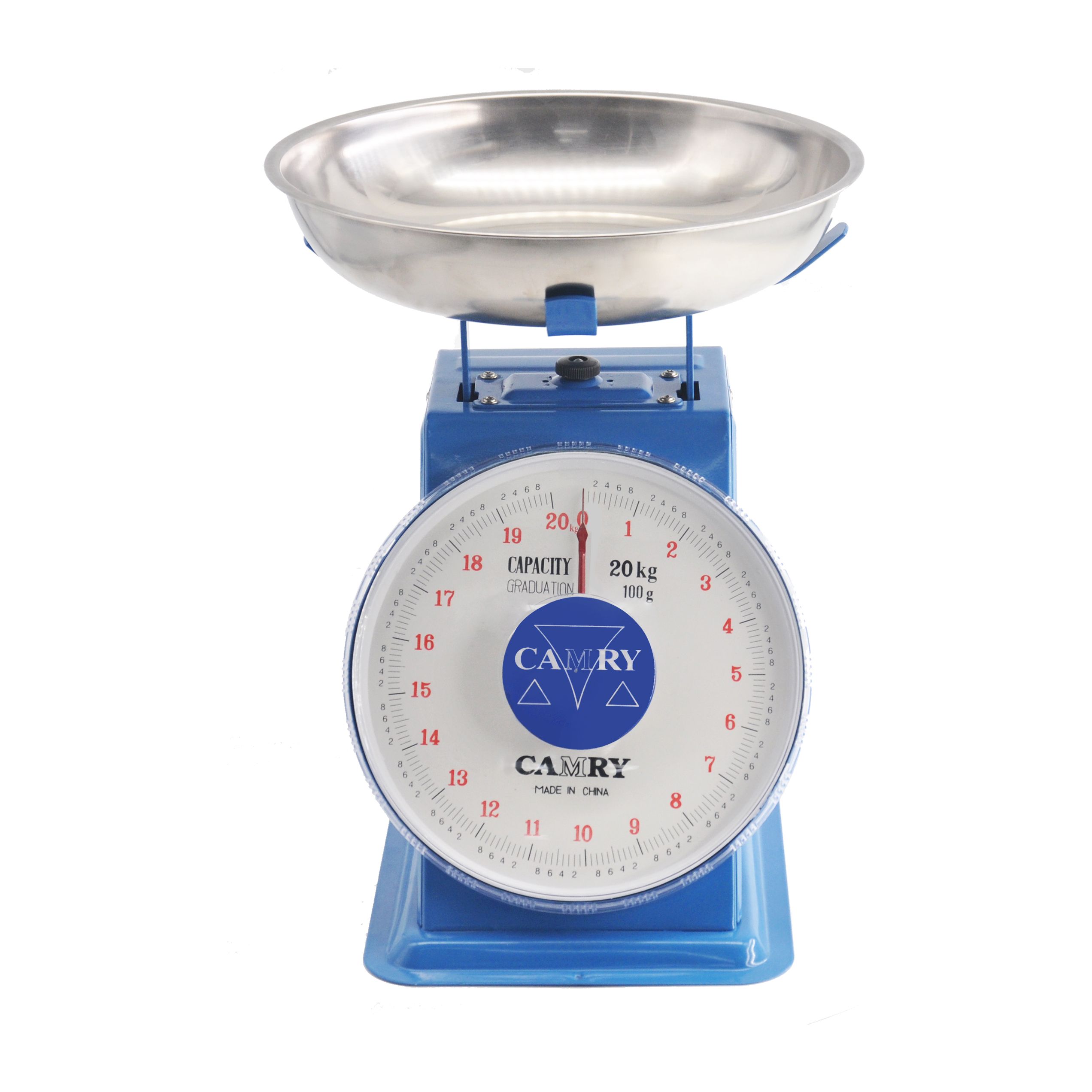 CAMRY Xiangshan SP-20 degree platform scale with stainless steel tray, mechanical spring scale, single and double scale, 20KG/LBS