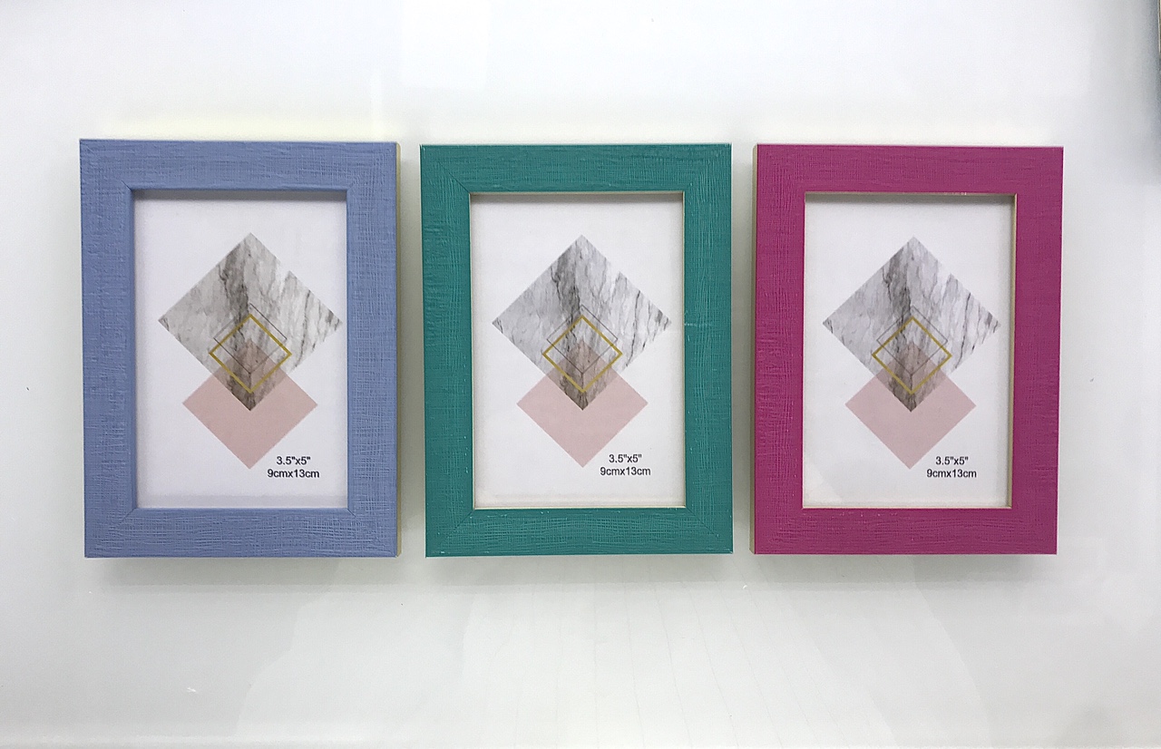 ins 彩色相框 装饰