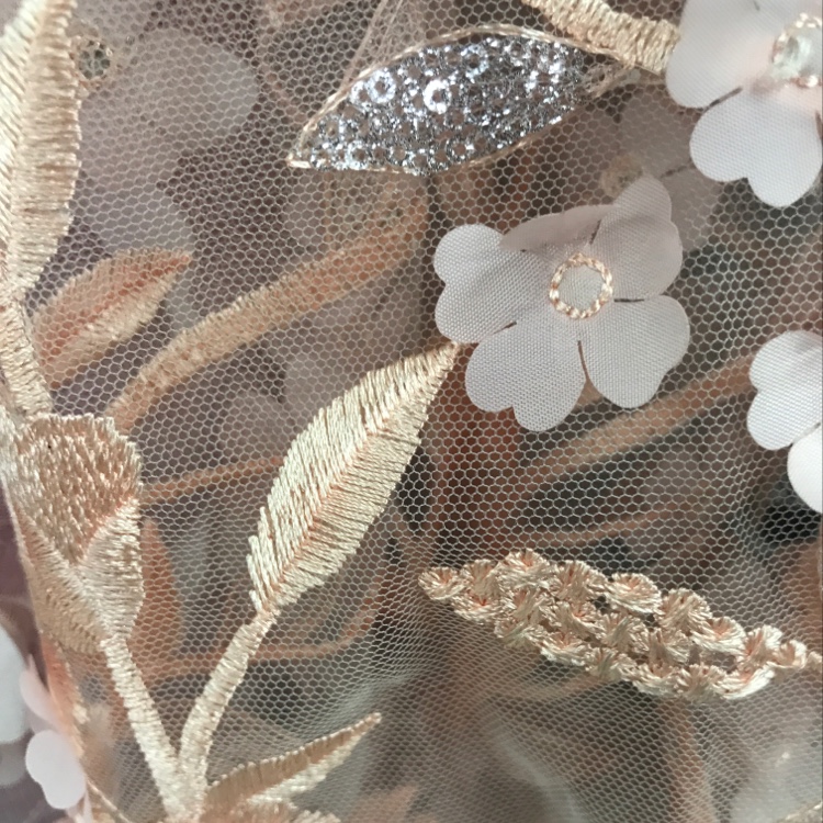 Laser Embroidery Orange details Picture