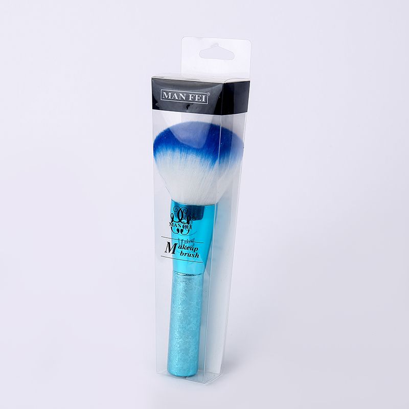 Makeup blogger, large-sized loose brush, multi-functional blush brush, gradient and colorful makeup brush, beauty tools