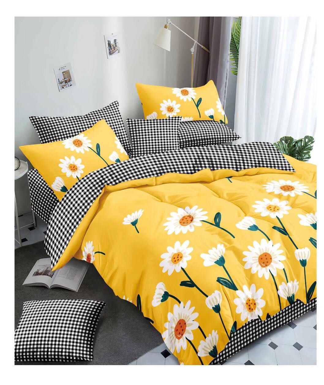A new and fashionable four-piece bedclothes kit full figure