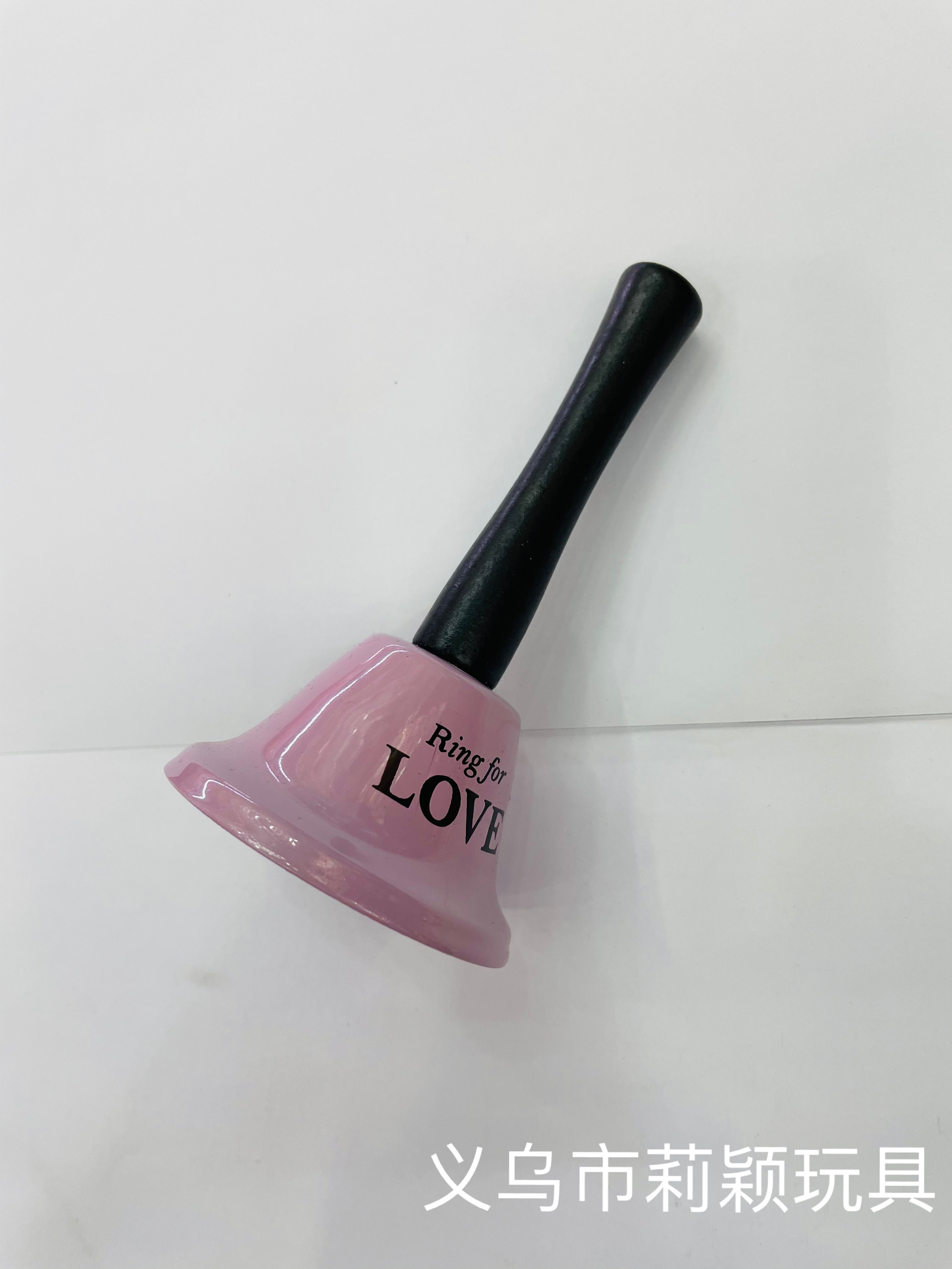 6.5CM sm铃铛创意摇铃玩具摇铃Ring for SEX,Kiss,Love大红，紫色，玫红，粉红，黄色，黑R-1详情图7
