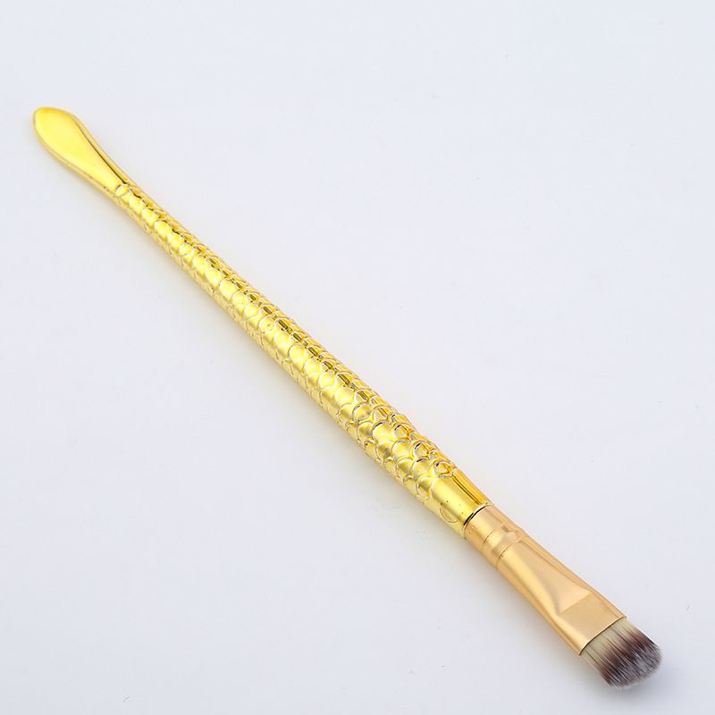 New beauty tools: Fashionable and creative mermaid makeup brush, comfortable soft bristle eyeshadow brush, artificial fiber makeup brush Specification image